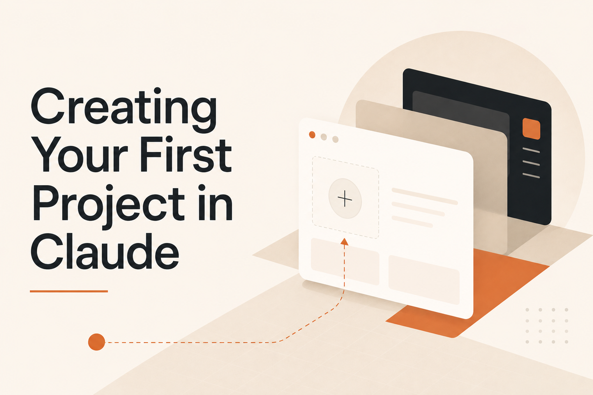 Creating Your First Project in Claude
